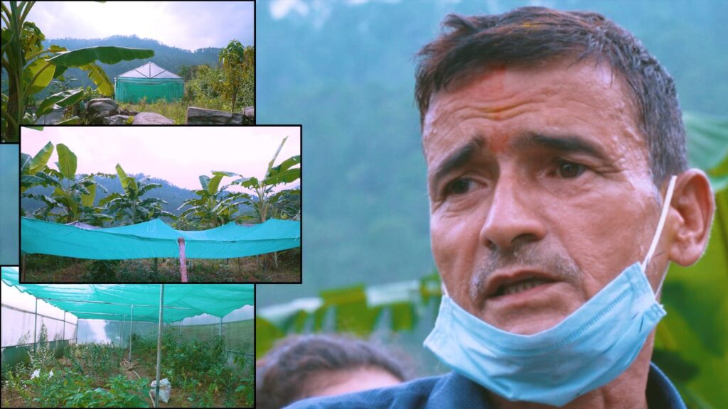 shankar singh bhainsoda farming model uttarakhand raibar