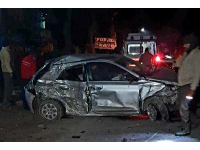 Car accident in rishikesh
