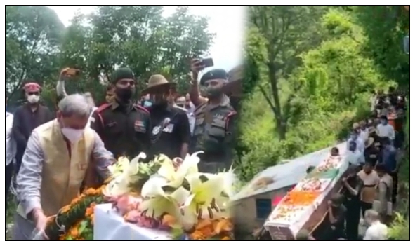 CM pays tribute to martyre mandeep singh