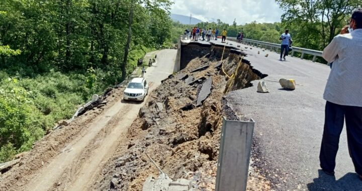 Badasi bridge collapsed