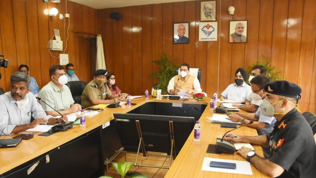 CM reviews disaster situation in state