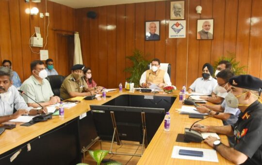 CM reviews disaster situation in state