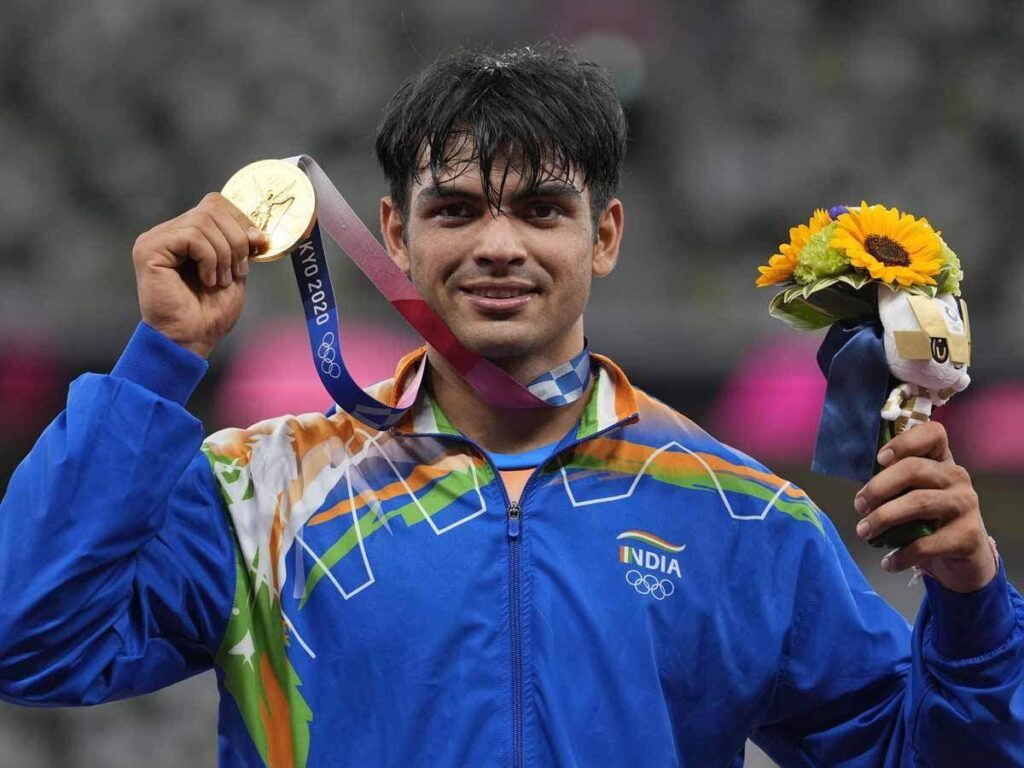 Neeraj Chopra gold medal