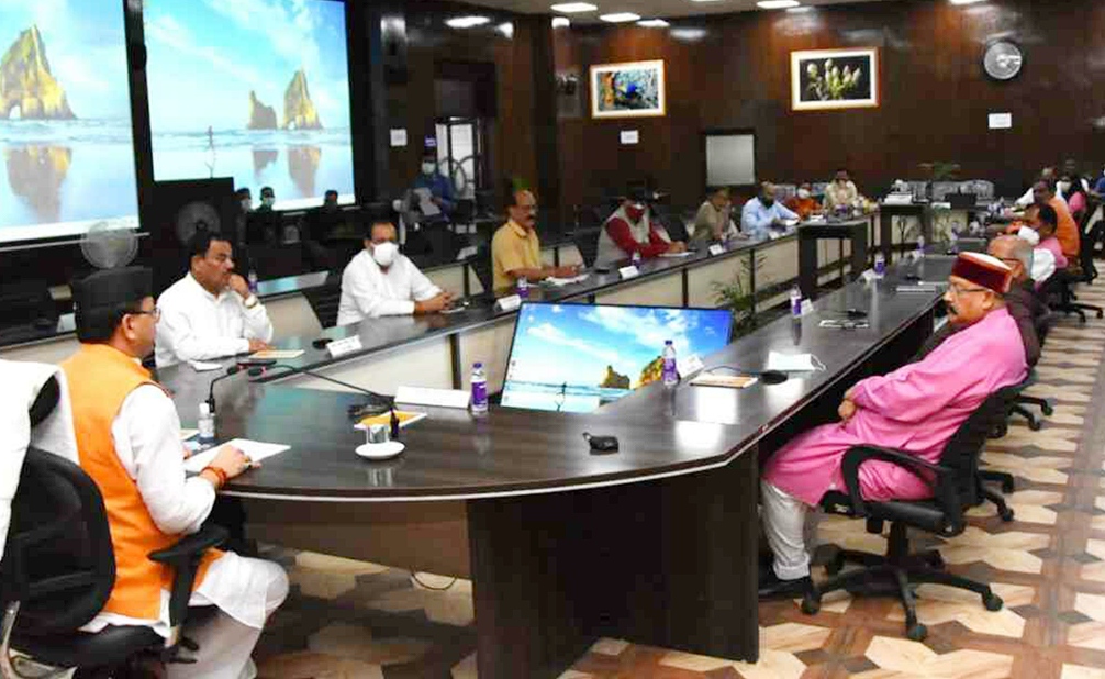 Dhami cabinet meeting