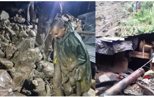 cloudburst in dharchula, 7 trapped
