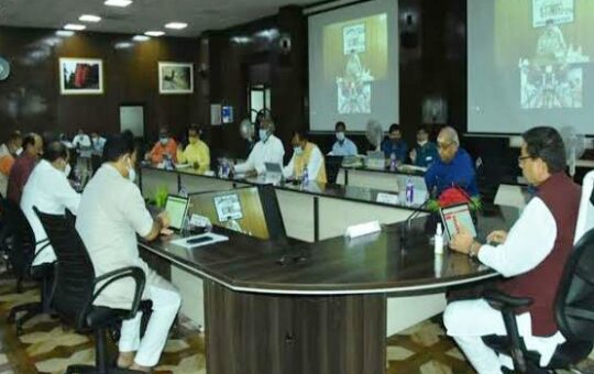 Dhami cabinet meeting