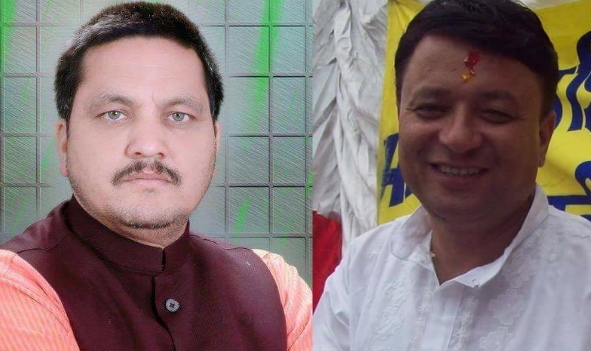 BJP manages 2 rebel candidates through dhami trivendra