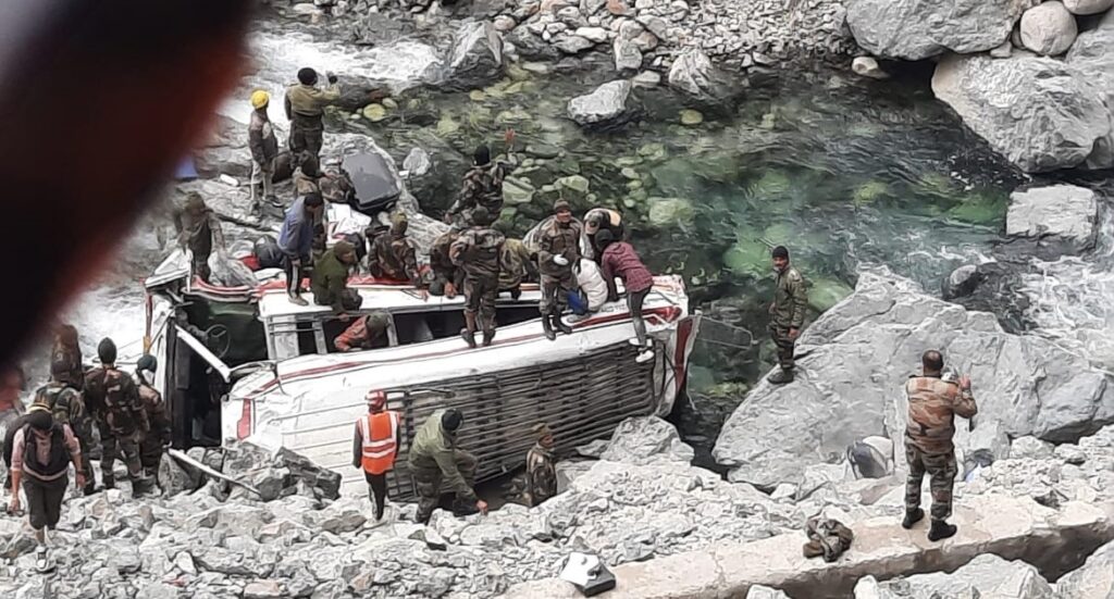 7 jawan martyred as Army vehicle fell into river in Turtuk
