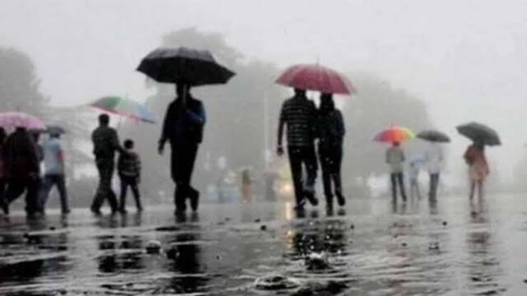 Orange alert for heavy rain in 5 districts