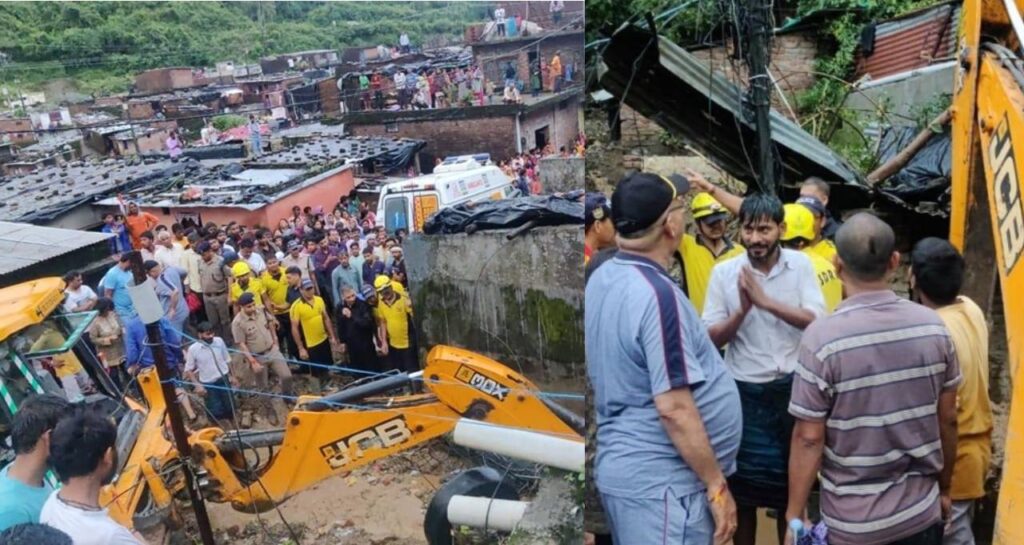 3 killed under debris after house collapsed due to rain