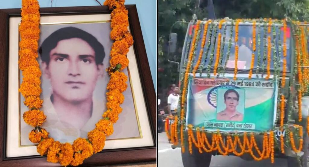 Chandrashekhar harbola’s mortal remains reaches his home after 38 years