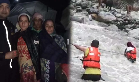 Sdrf saves live of stranded women