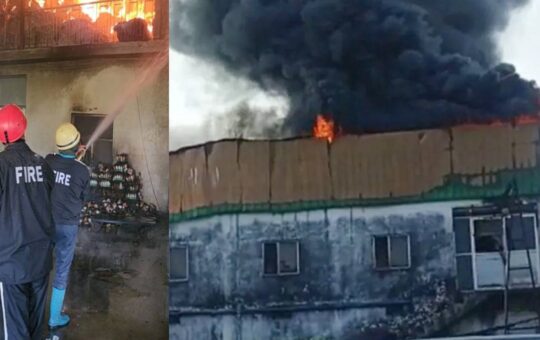 fire in pulkit arya's factory