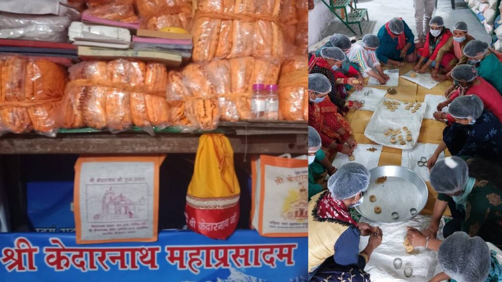women shg earn profit by selling prasad in kedarnath