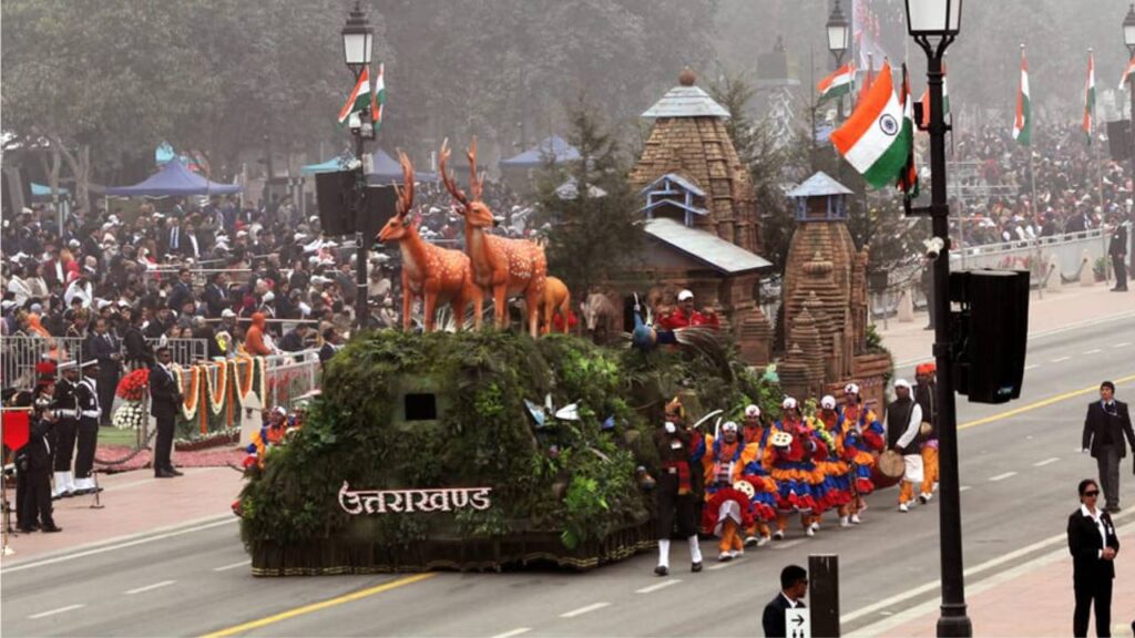 uttarakhand tableau manaskhand wins first prize in RD Parade