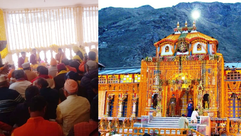 badrinath portals to open on 27 april 2023