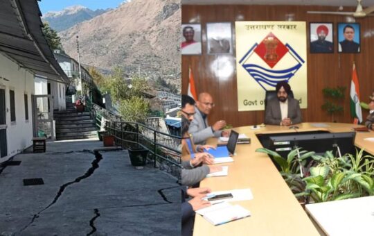 c s meeting on joshimath says every minute is so important