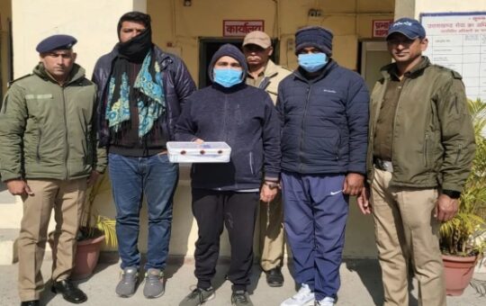 3 arrested in ae je paper leak Uttarakhand raibar