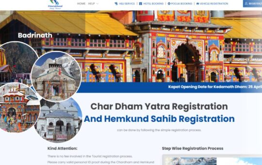 chardham yatra registration must