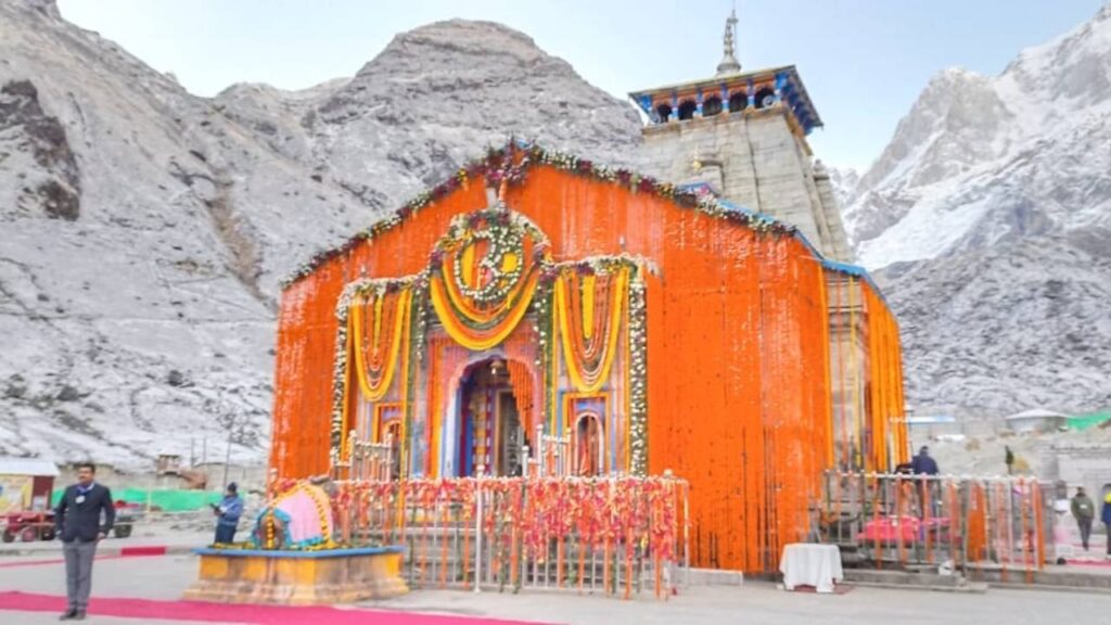 kedarnath portal opens on 25 april