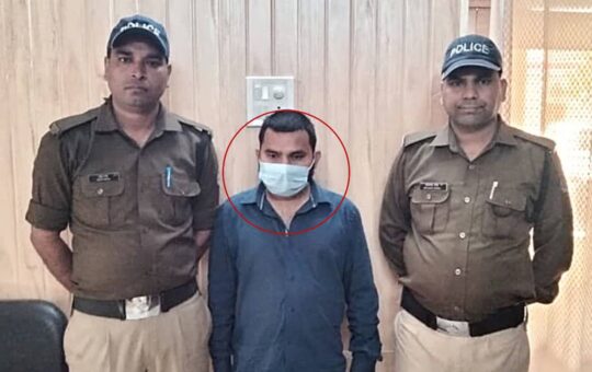 50000 rewardee david arrested in patwari paper leak case