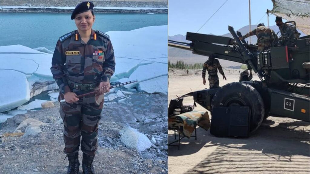 col geeta rana first field officer eme in army posted in frontline