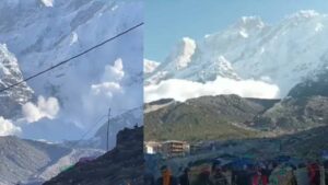 avalanche in kedarnath