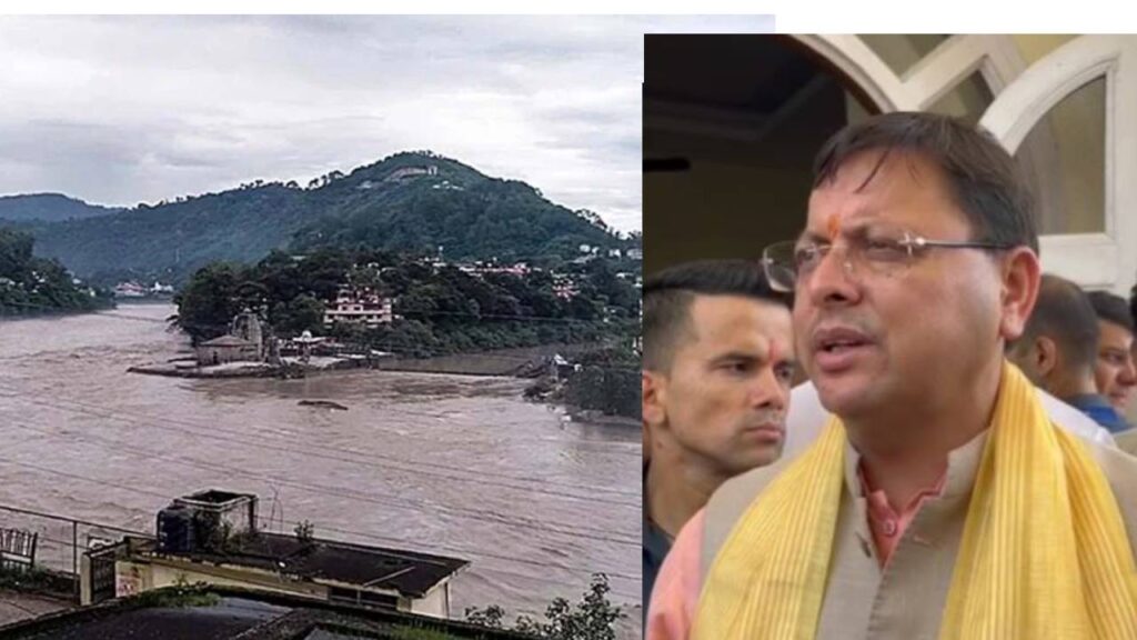 cm announce major reliefs for flood affected haridwar