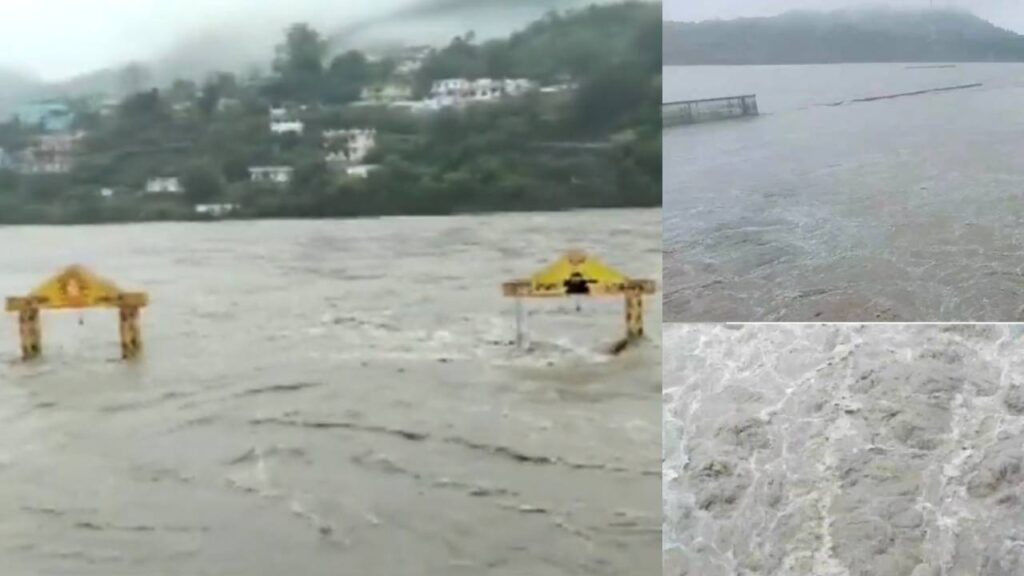 river ganga upto danger lavel as sronagar dam release water