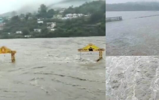 river ganga upto danger lavel as sronagar dam release water