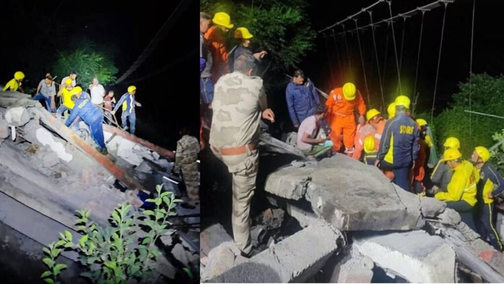 2 died 5 injured after building collapsed in helang village chamoli