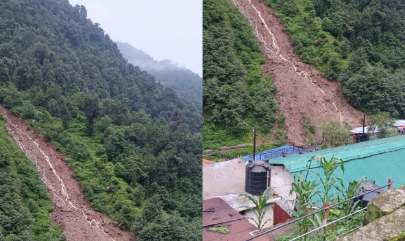 Massive landslide in gauri kund again, 2 kids died