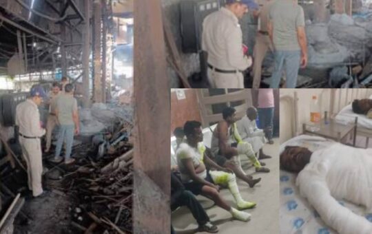 15 worker injured after bioler blast in factory in roorkee