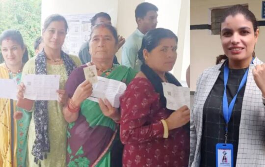 23 percent polling till 11 am in bageshwar by poll