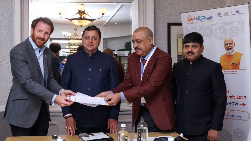 Poma group sign MoU with uttarakhand govt to invest 2000 crore in tourism sector