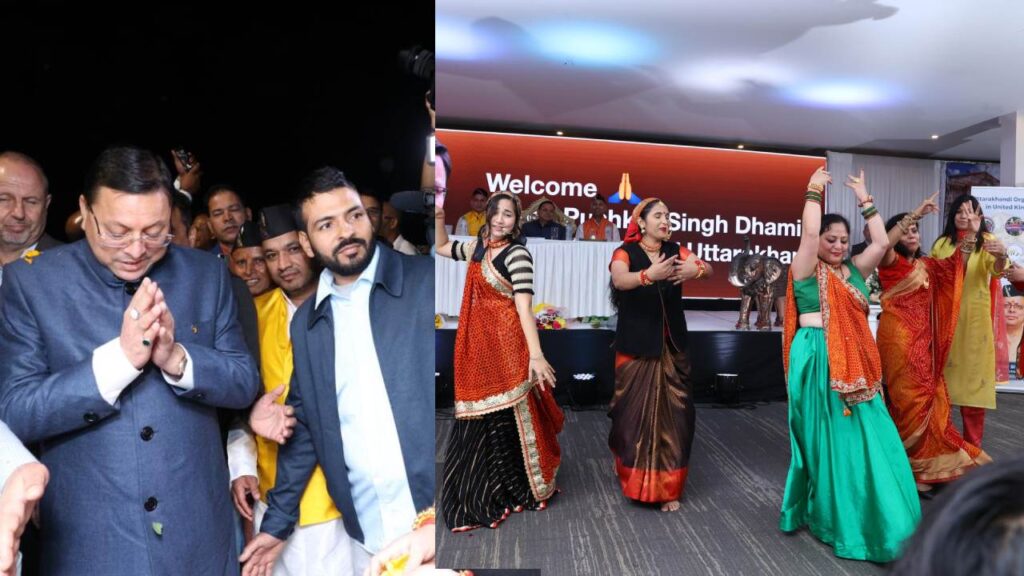 cm dhami warmly welcomed in london