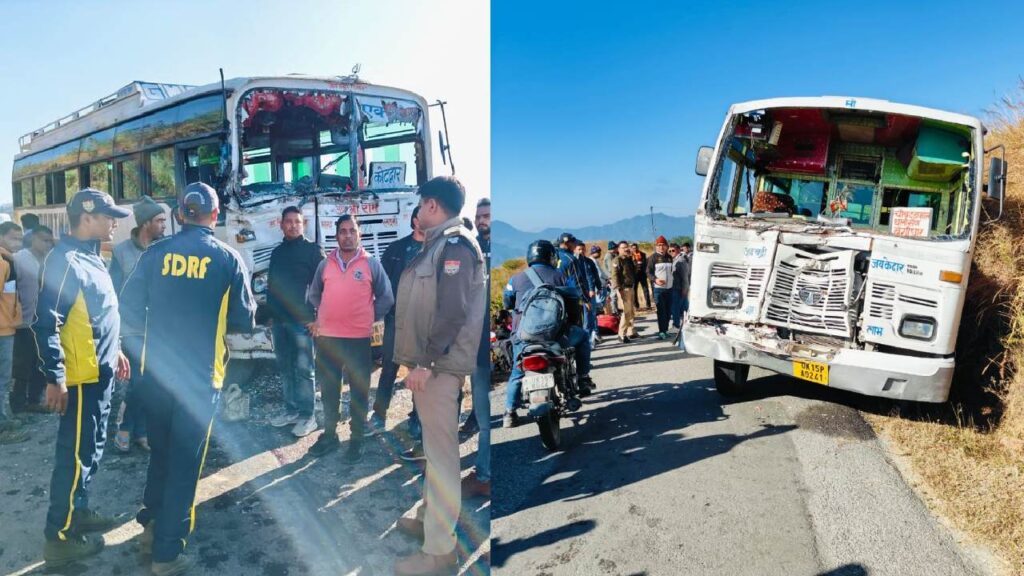 22 injured as 2 buses collides on road in pauri