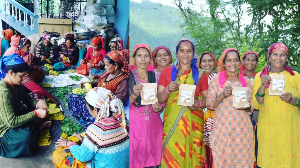 kedarnath prasad turnover by women shg