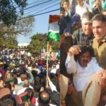 लचर कानून व्यवस्था,महिला अपराध के खिलाफ कांग्रेस का शक्ति प्रदर्शन, कई कांग्रेसियों को पुलिस ने हिरासत में लिया