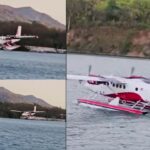 ऋषिकेश: पशुलोक बैराज में उतरा सी-प्लेन, ट्रायल सफल, उत्तराखंड में पर्यटन को मिलेगी नई उड़ान