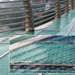 उद्घाटन से पहले ही दूसरी बार टूट गया बजरंग सेतु का कांच, निर्माण की गुणवत्ता पर उठ रहे सवाल