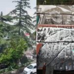 उत्तराखंड में बदला मौसम का मिजाज, देहरादून मसूरी में बारिश के साथ भारी ओलावृष्टि, लुढ़का पारा