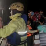 टिहरी झील में तूफान में फंसे 30 लोग, फ्लोटिंग हट हुए तबाह, SDRF ने किया रेस्क्यू