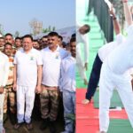 अंतरराष्ट्रीय योग दिवस: शारदातट से बही योगधारा, CM का संदेश, नशे से दूर रहें युवा