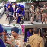 मोहाली से उत्तराखंड के लिए निकला निहंगों का जत्था, कुल्हान बॉर्डर पर रोका गया, भारी पुलिस बल तैनात