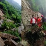 केदारनाथ मार्ग पर जगह जगह बोल्डर गिरने से बंद, गौरीकुंड में एहतियातन रोकी गई यात्रा