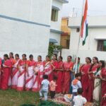 दुर्गा एनक्लेव में धूमधाम से मनाया गया स्वतंत्रता दिवस