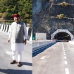 बदरीनाथ-केदारनाथ हाइवे को जोड़ने वाले पुल-टनल का सीएम धामी ने किया निरीक्षण